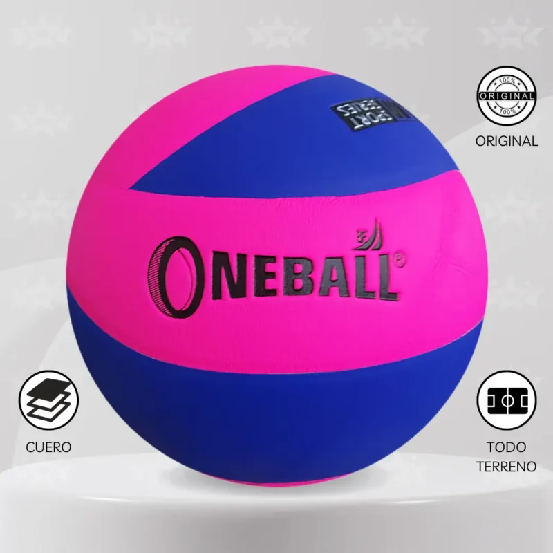 PELOTA DE VOLEY ONEBALL CUERO PU - DISEÑO VB5030 / VB5040