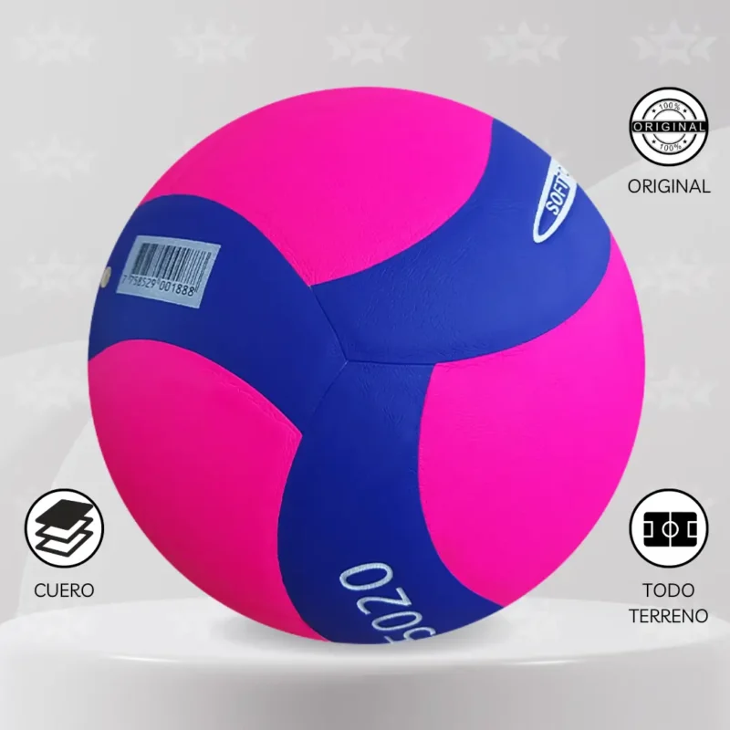 PELOTA DE VOLEY ONEBALL CUERO PU - DISEÑO VB5050 / VB5020 - Imagen 7