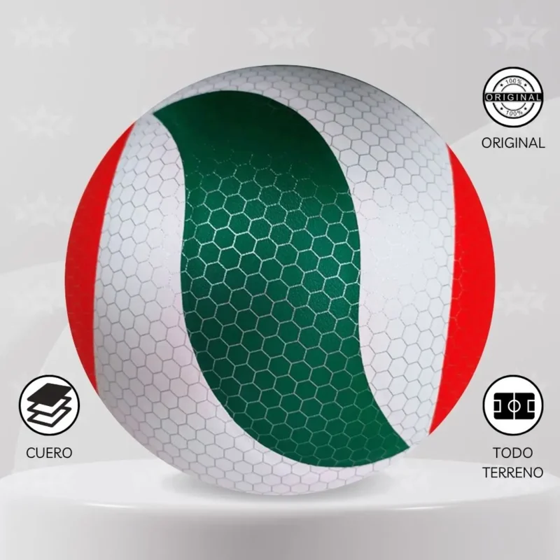 PELOTA DE VOLEY ONEBALL CUERO PU - DISEÑO PANAL VB5060 / VB5090 - Imagen 3