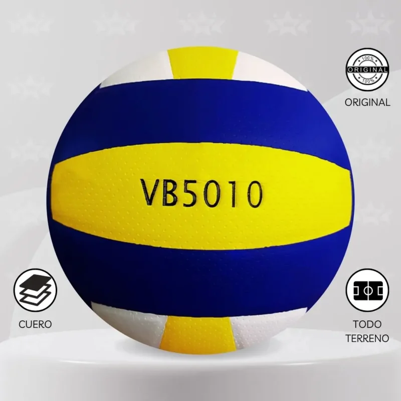PELOTA DE VOLEY ONEBALL CUERO PU - DISEÑO CLASICO VB5010 - Imagen 3