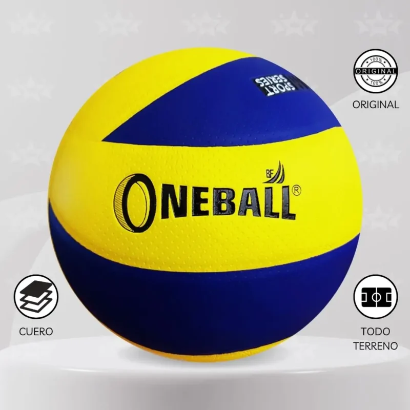 PELOTA DE VOLEY ONEBALL CUERO PU - DISEÑO VB5030 / VB5040 - Imagen 6