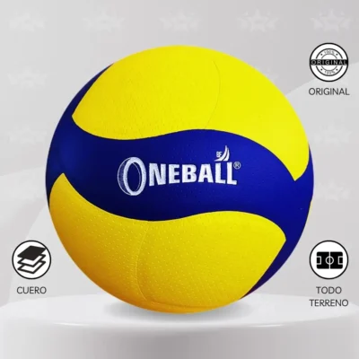 PELOTA DE VOLEY ONEBALL CUERO PU - DISEÑO VB5050 / VB5020