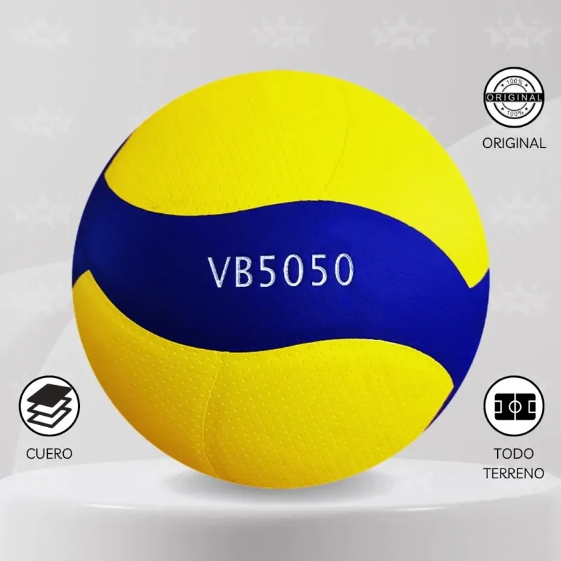 PELOTA DE VOLEY ONEBALL CUERO PU - DISEÑO VB5050 / VB5020 - Imagen 4