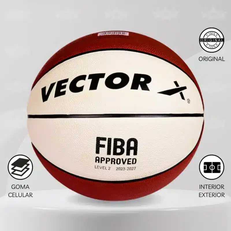 PELOTA DE BÁSQUET VECTOR X HG-200 TALLA #7