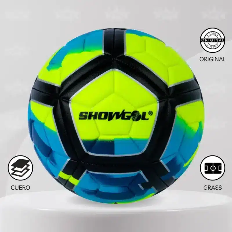 Pelota De Fútbol Showgol Cuero Pvc Foam #4 Diseño Ordem - Imagen 4