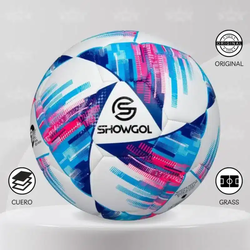 Pelota De Fútbol Showgol  Cuero Pvc Foam #4 Diseño Europa League - Imagen 2