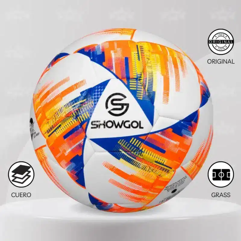 Pelota De Fútbol Showgol  Cuero Pvc Foam #4 Diseño Europa League