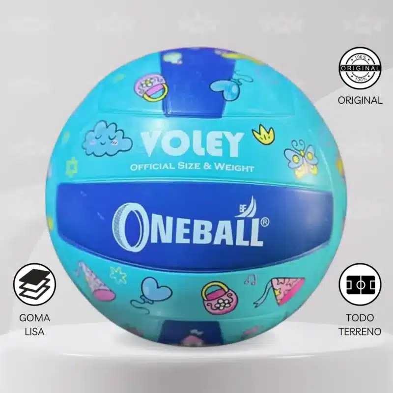 Pelota De Vóley Oneball Goma Lisa #5 - Imagen 5