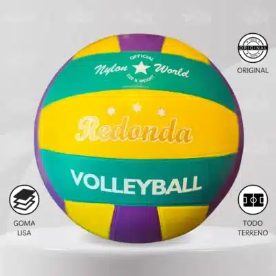 Pelota De Vóley Redonda Goma Lisa #5