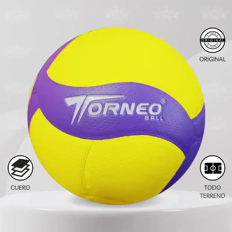 Pelota De Vóley Torneo V330w Cuero Pu - Imagen 3