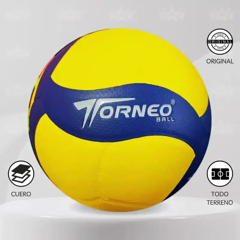 Pelota De Vóley Torneo V330w Cuero Pu - Imagen 5