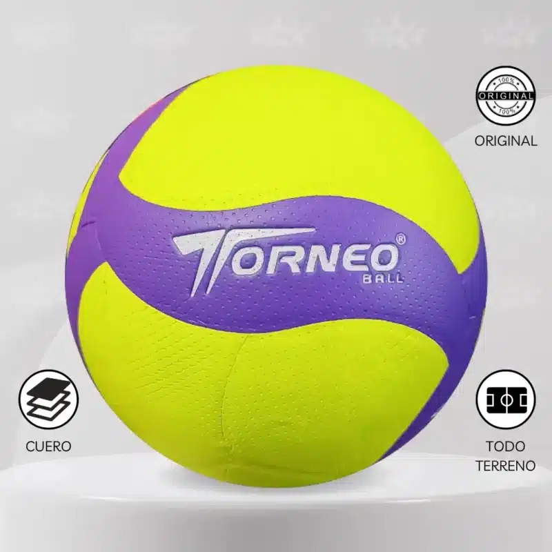 Pelota De Vóley Torneo V330w Cuero Pu - Imagen 7