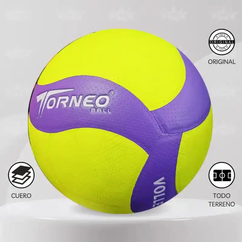 Pelota De Vóley Torneo V330w Cuero Pu - Imagen 8