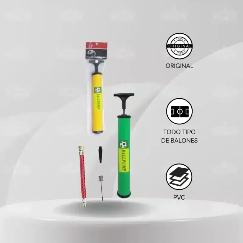 Inflador De Mano - Plastico Pvc Resistente - Imagen 2