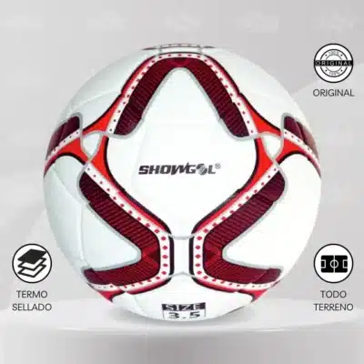Pelota De Futsal Showgol #3.5 Termosellado Diseño Conext