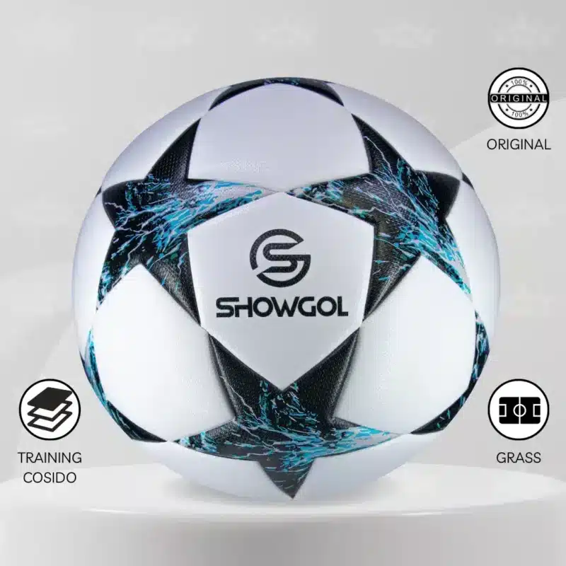 Pelota De Fútbol Showgol Cuero Pvc Foam #5 Diseño Champions - Imagen 3