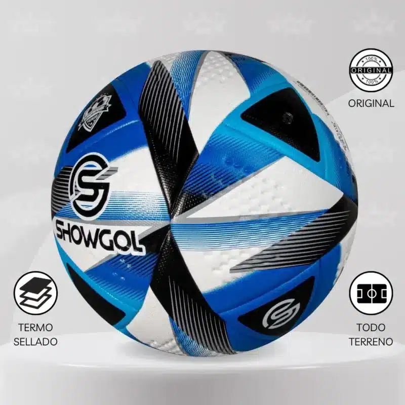 Pelota De Fútbol Showgol Termosellado #5 Diseño Eurocopa - Imagen 6