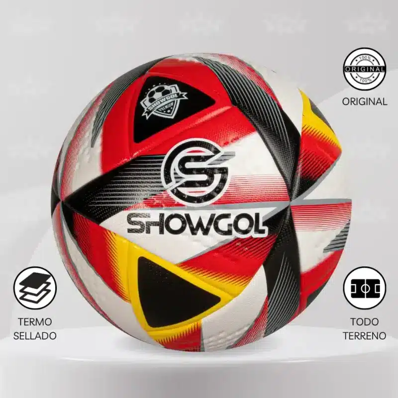 Pelota De Fútbol Showgol Termosellado #5 Diseño Eurocopa - Imagen 3