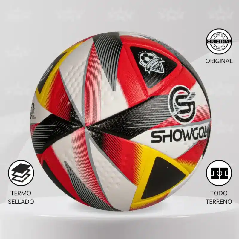 Pelota De Fútbol Showgol Termosellado #5 Diseño Eurocopa - Imagen 4