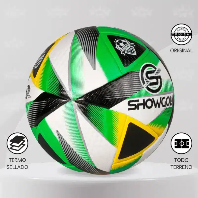 Pelota De Fútbol Showgol Termosellado #5 Diseño Eurocopa - Imagen 2