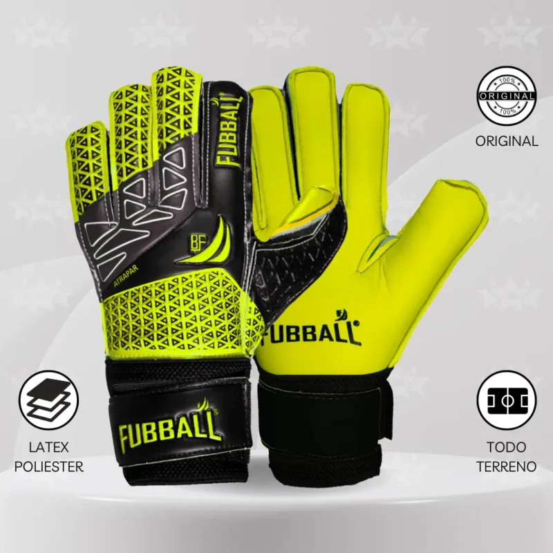 Guantes De Arquero Fubball – Diseño ATRAPAR JUNIOR - Imagen 3